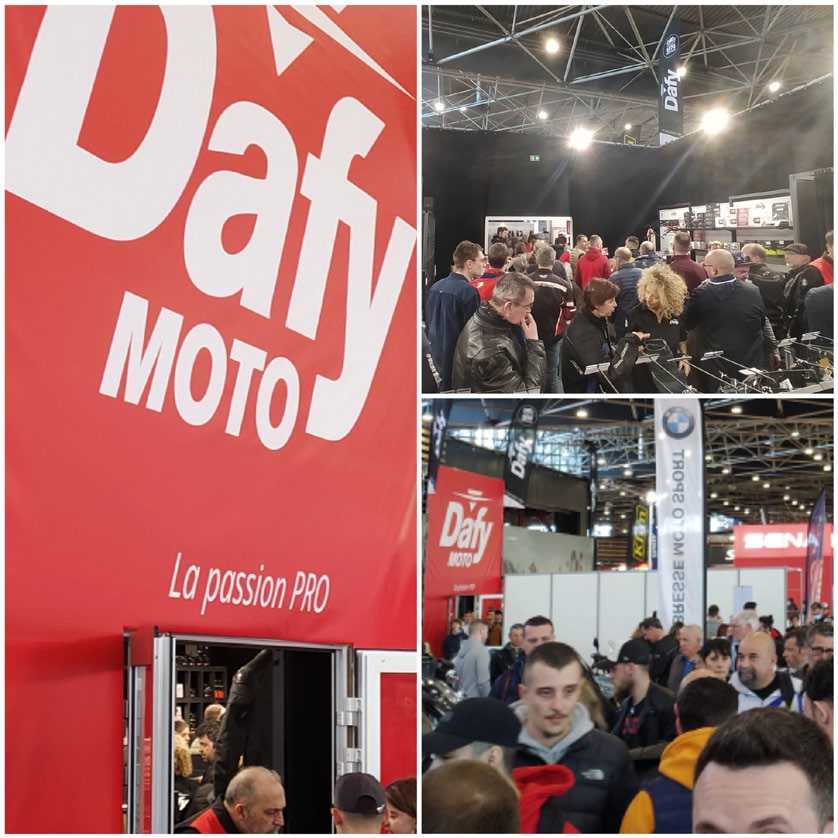 Stand DAFY Moto - Salon du deux roues Lyon
